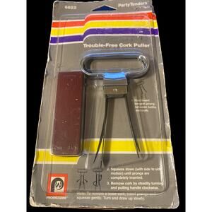 Phoenixware Party Tenders Trouble-Free Cork Puller Vintage 1984 Italy Open Box